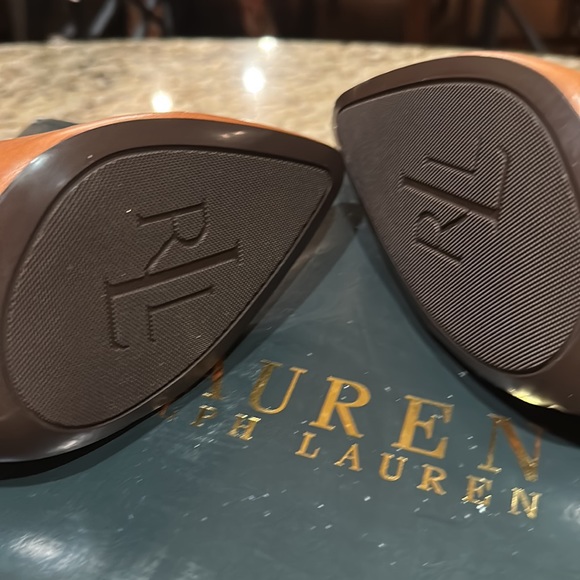 Cognac leather booties New size 9 1/2 - Picture 6 of 9